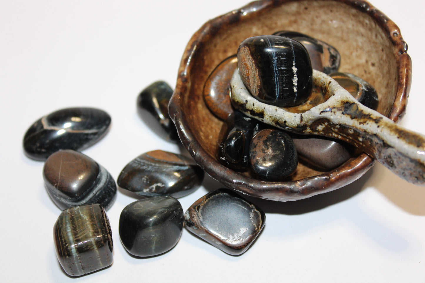 Tumbled - Blue Tiger Eye - sml