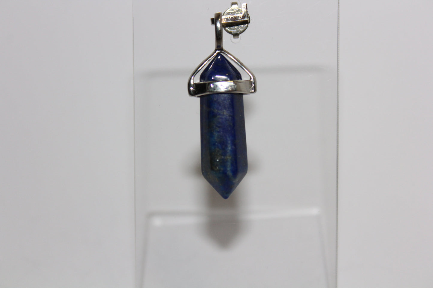 Pendant - Dbl Terminated - Lapis Lazuli - sml
