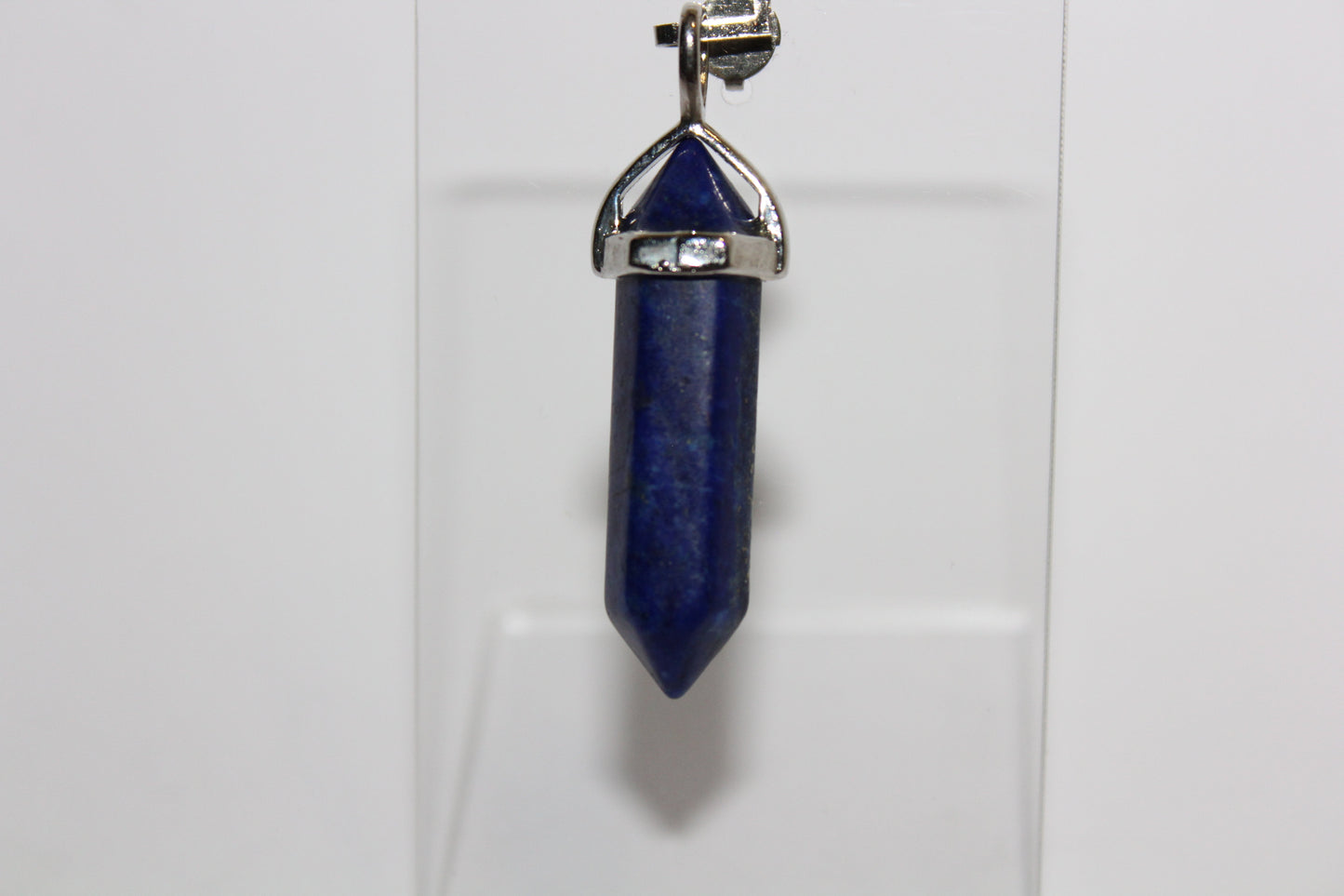 Pendant - Dbl Terminated - Purple Howlite - sml
