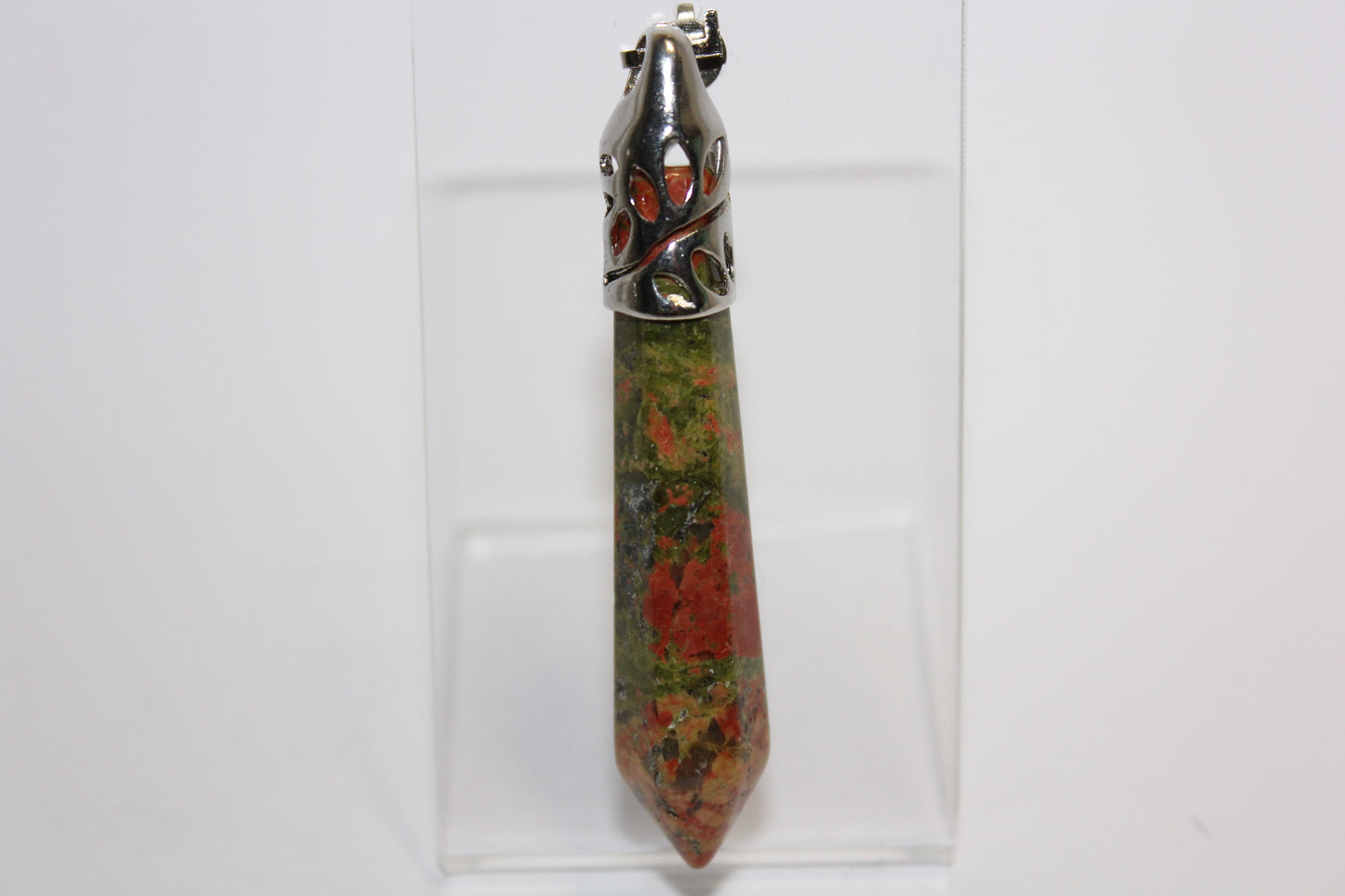 Pendant - Wand - Unakite - lge