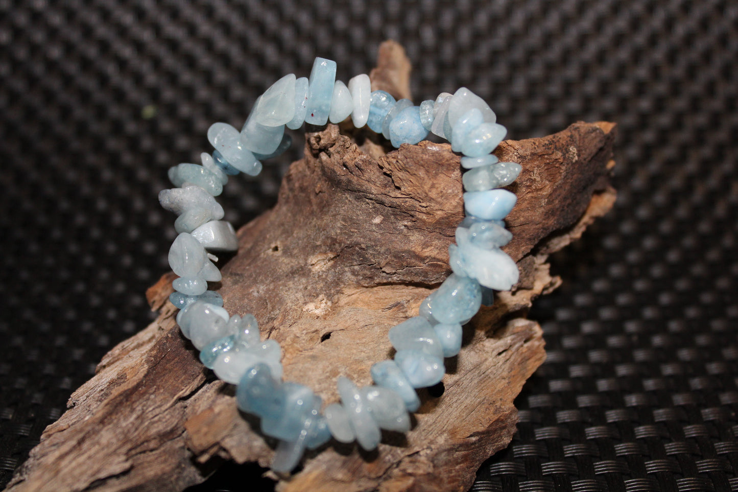 Bracelet - Chip - Aquamarine