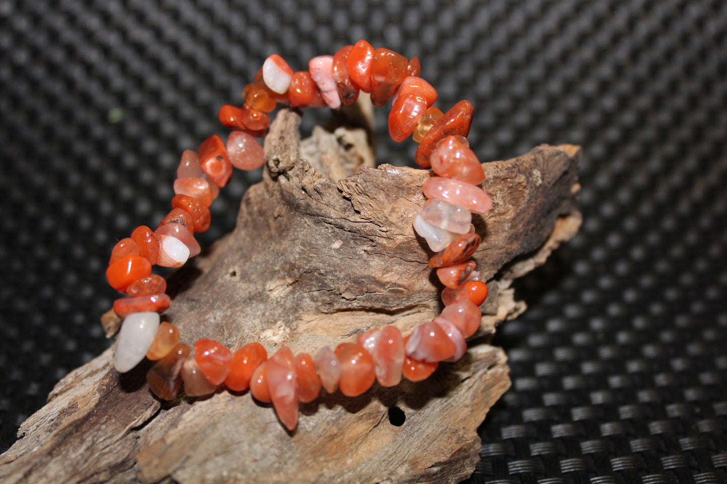 Bracelet - Chip - Carnelian