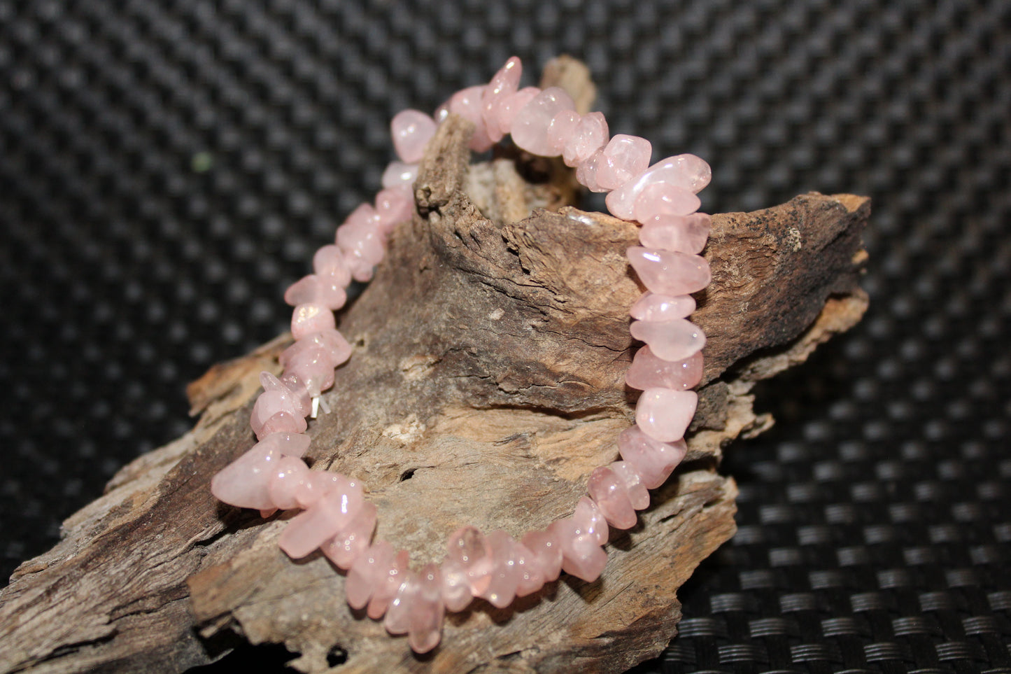 Bracelet - Chip - Rose Quartz