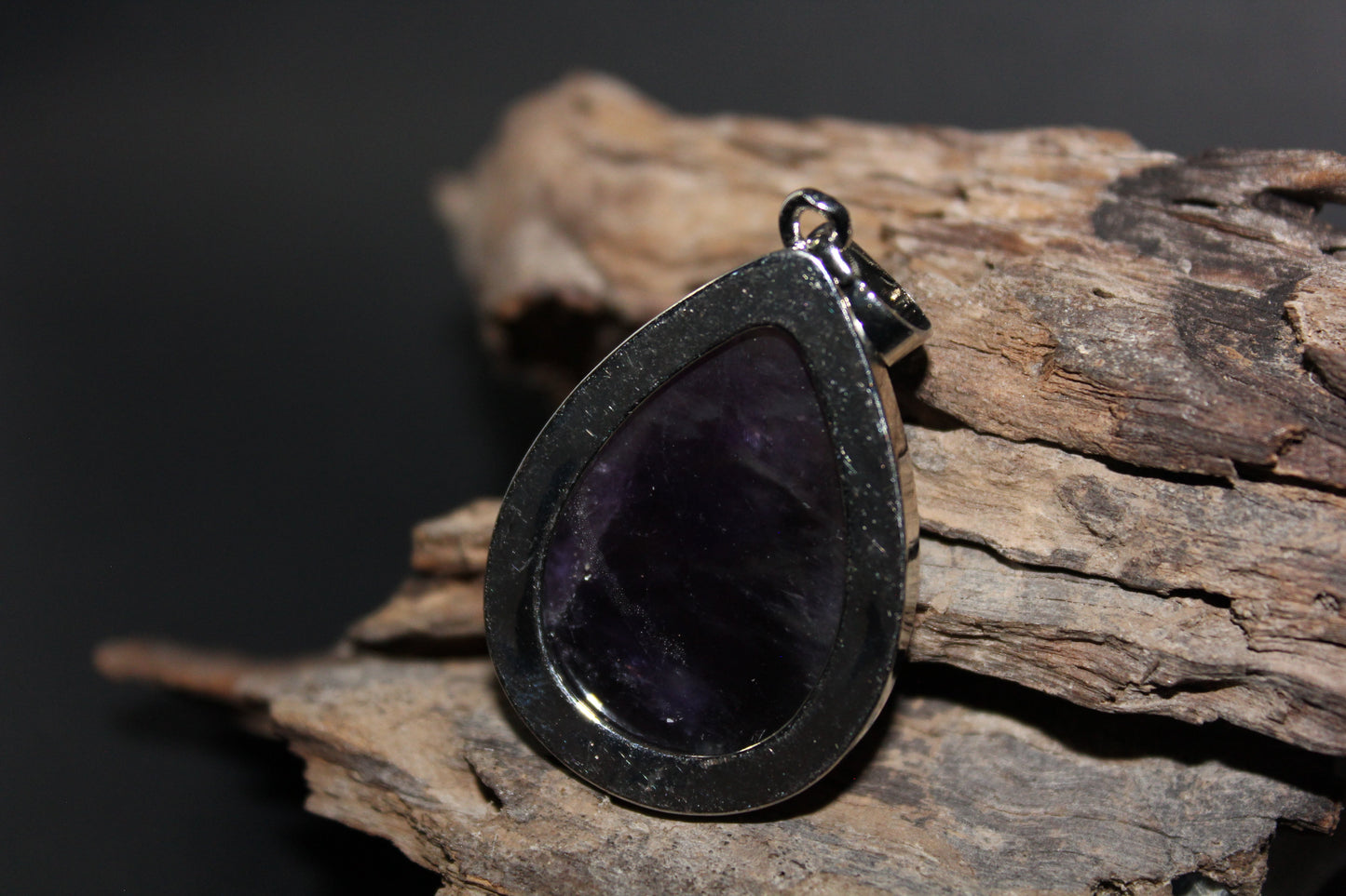 Pendant - Tear - Amethyst