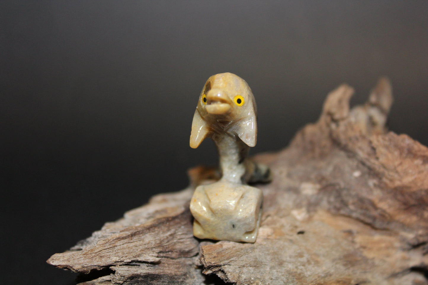 Animals - Dolphin - Steatite (soapstone)