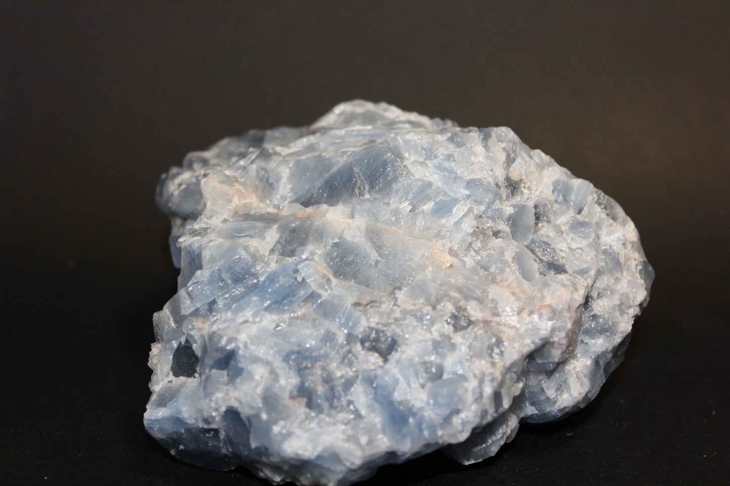 Raw - Blue Calcite - lge