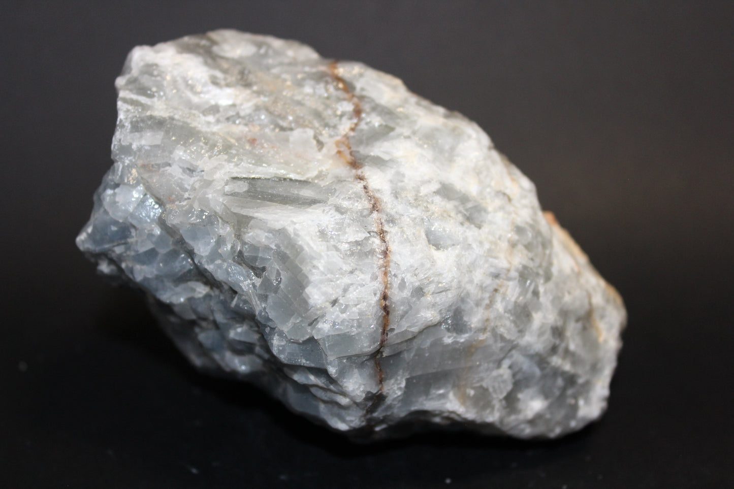 Raw - Blue Calcite - lge