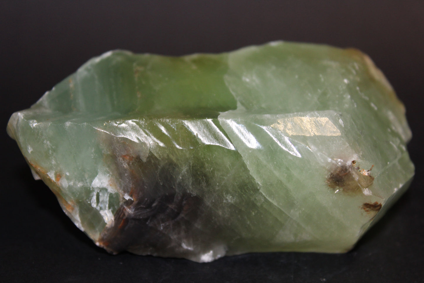 Raw - Green Calcite - med/lge