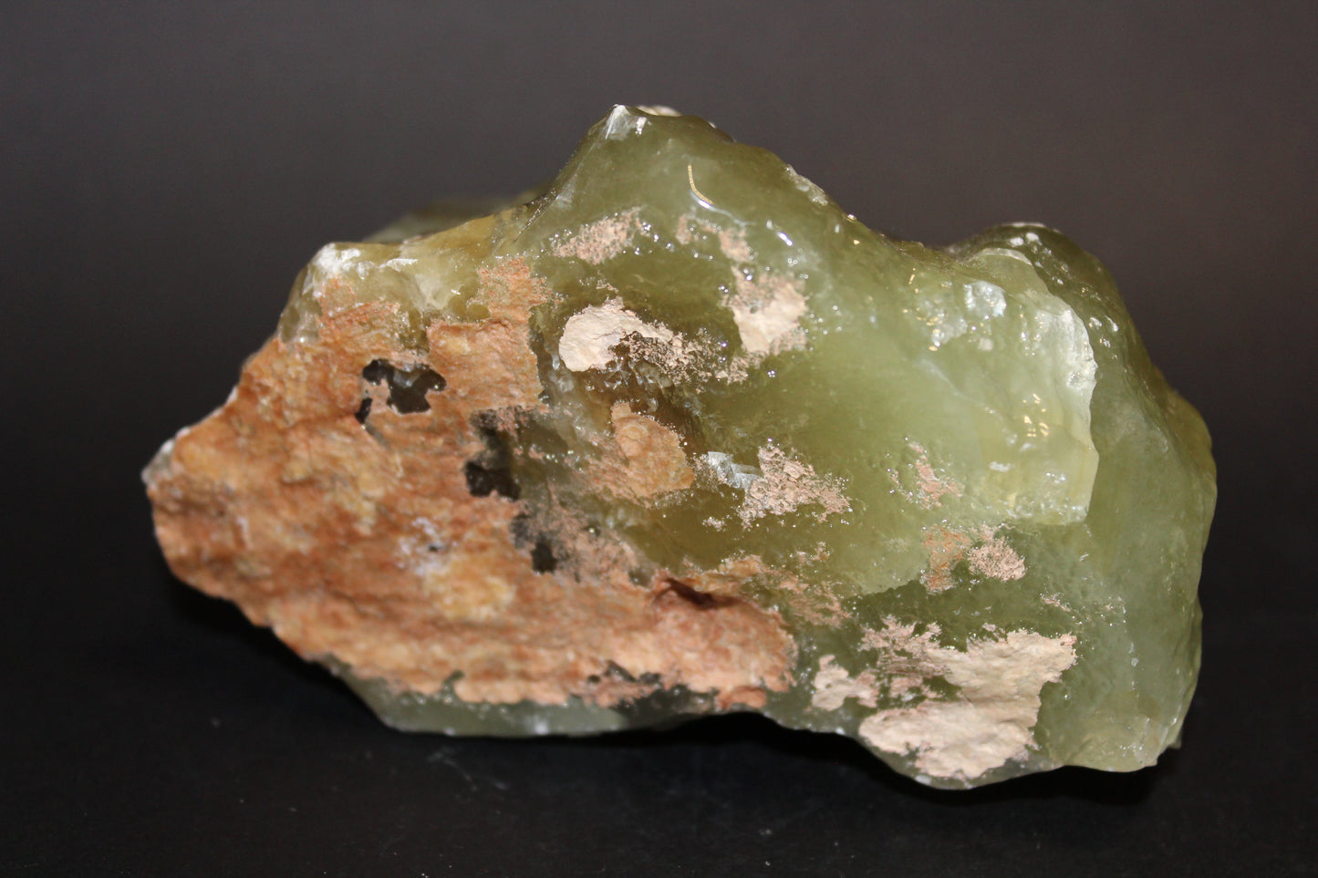 Raw - Green Calcite - lge