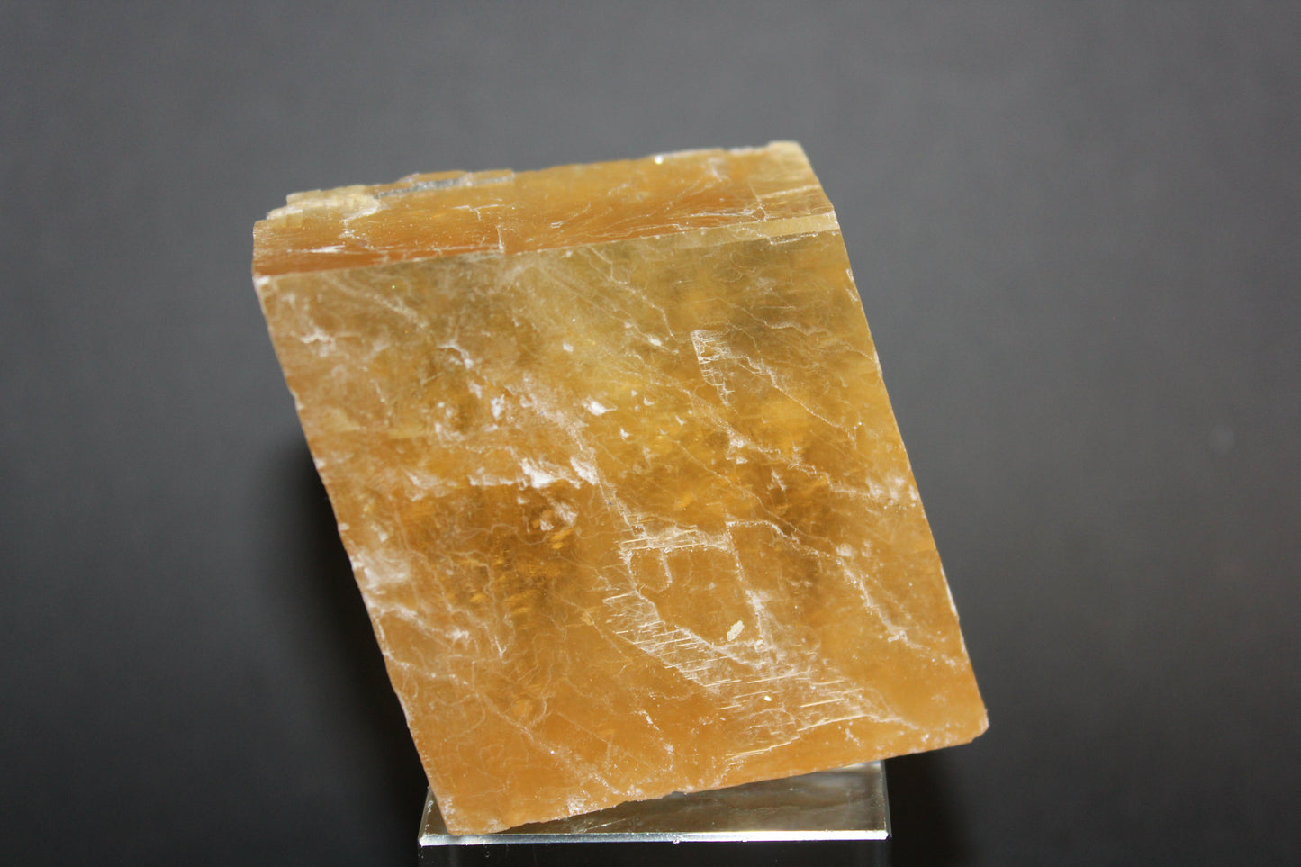 Raw - Honey Calcite (Rhomboid) - lge