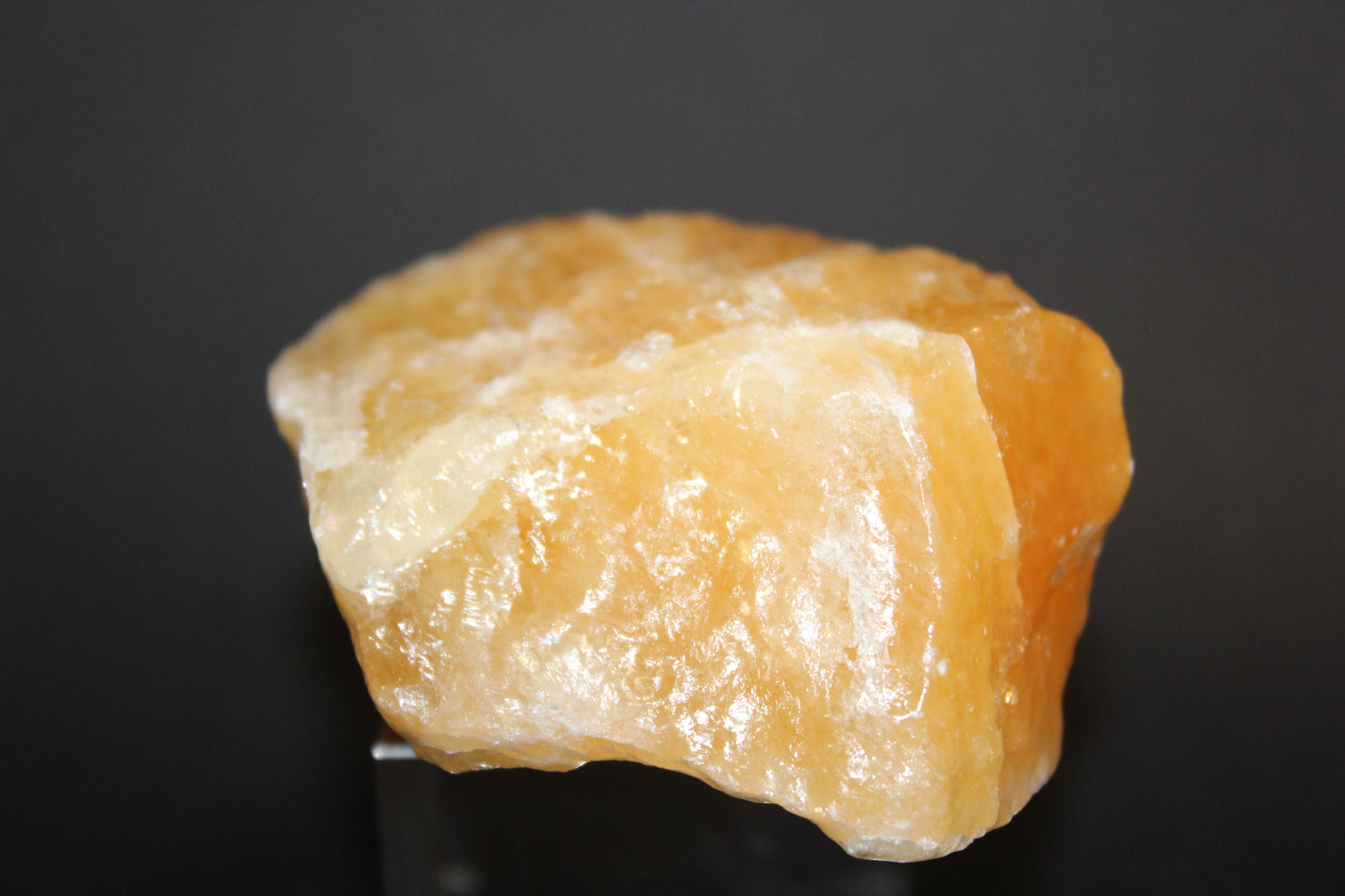 Raw - Orange Calcite - med