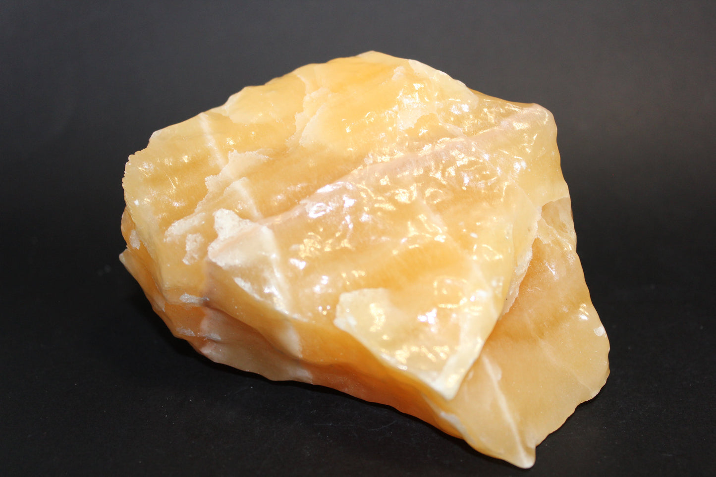Raw - Orange Calcite - lge