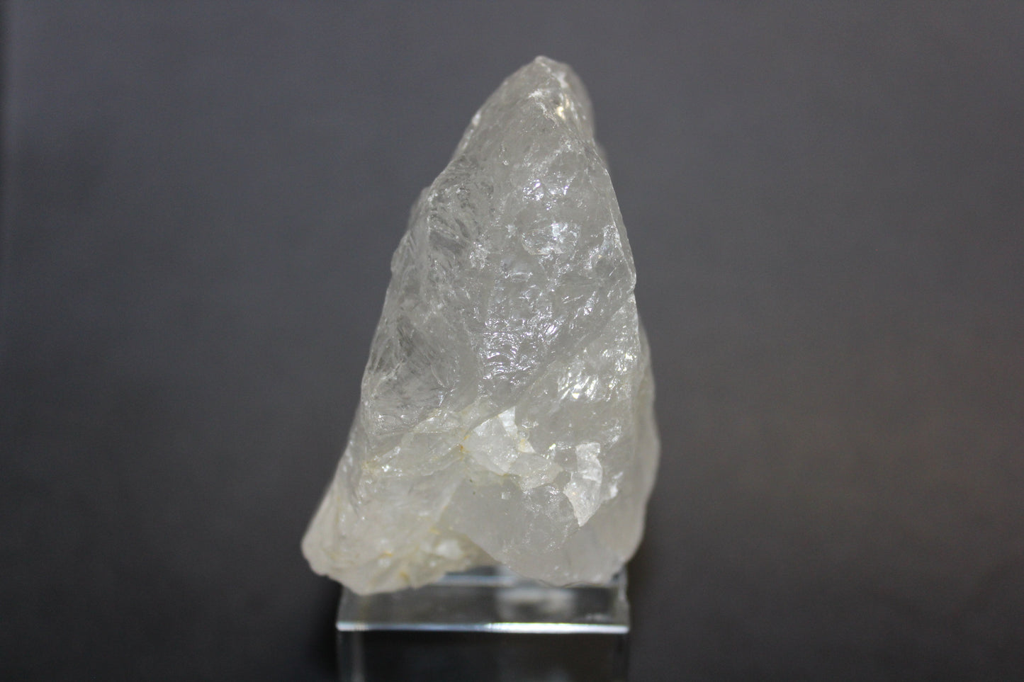 Raw - Clear Quartz (sawn base) - med