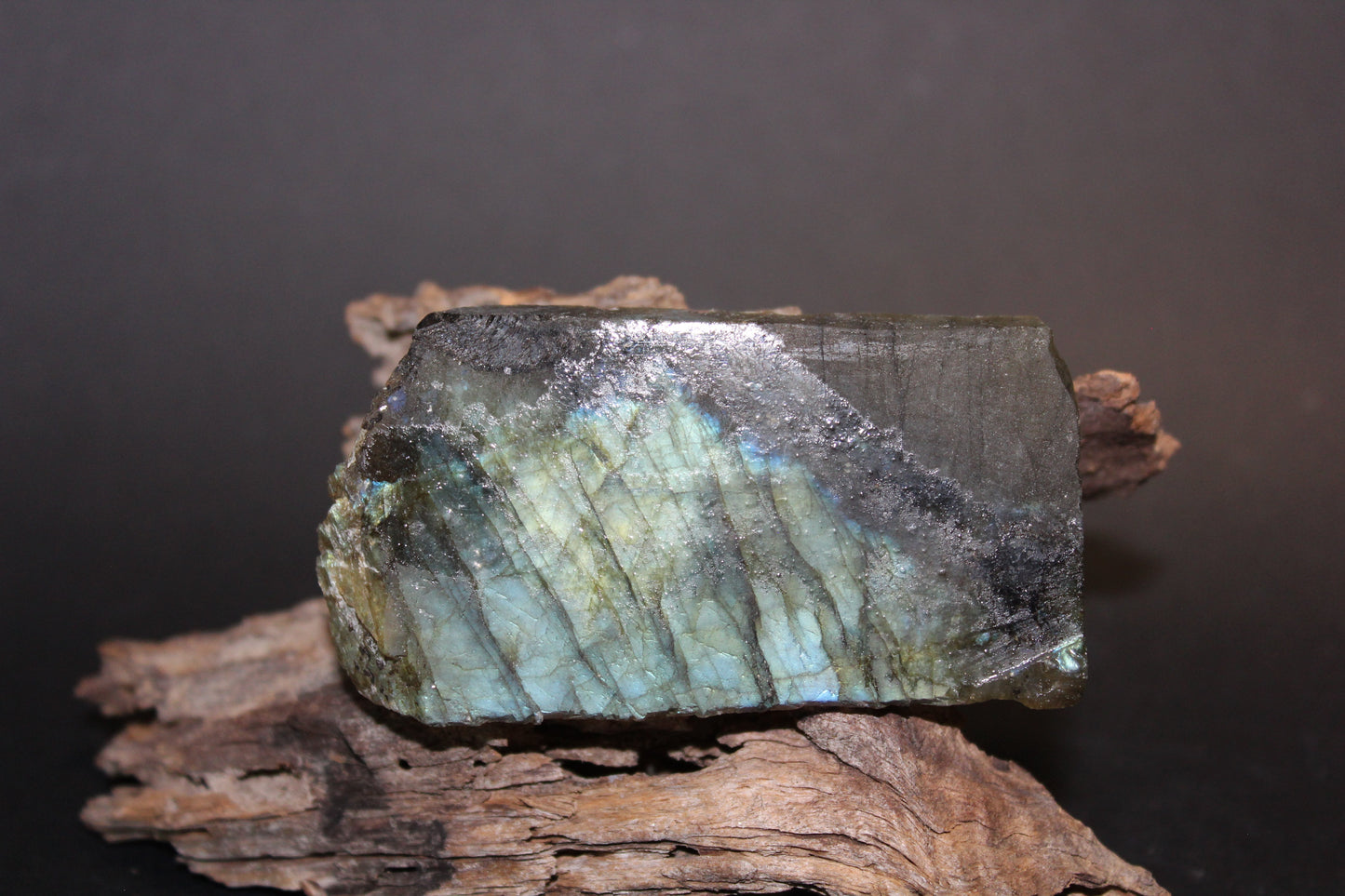 Slice - Labradorite (raw) - sml