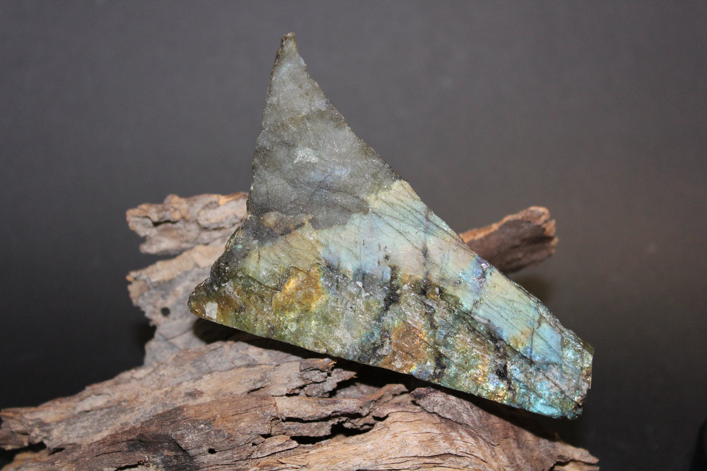 Slice - Labradorite (raw) - sml