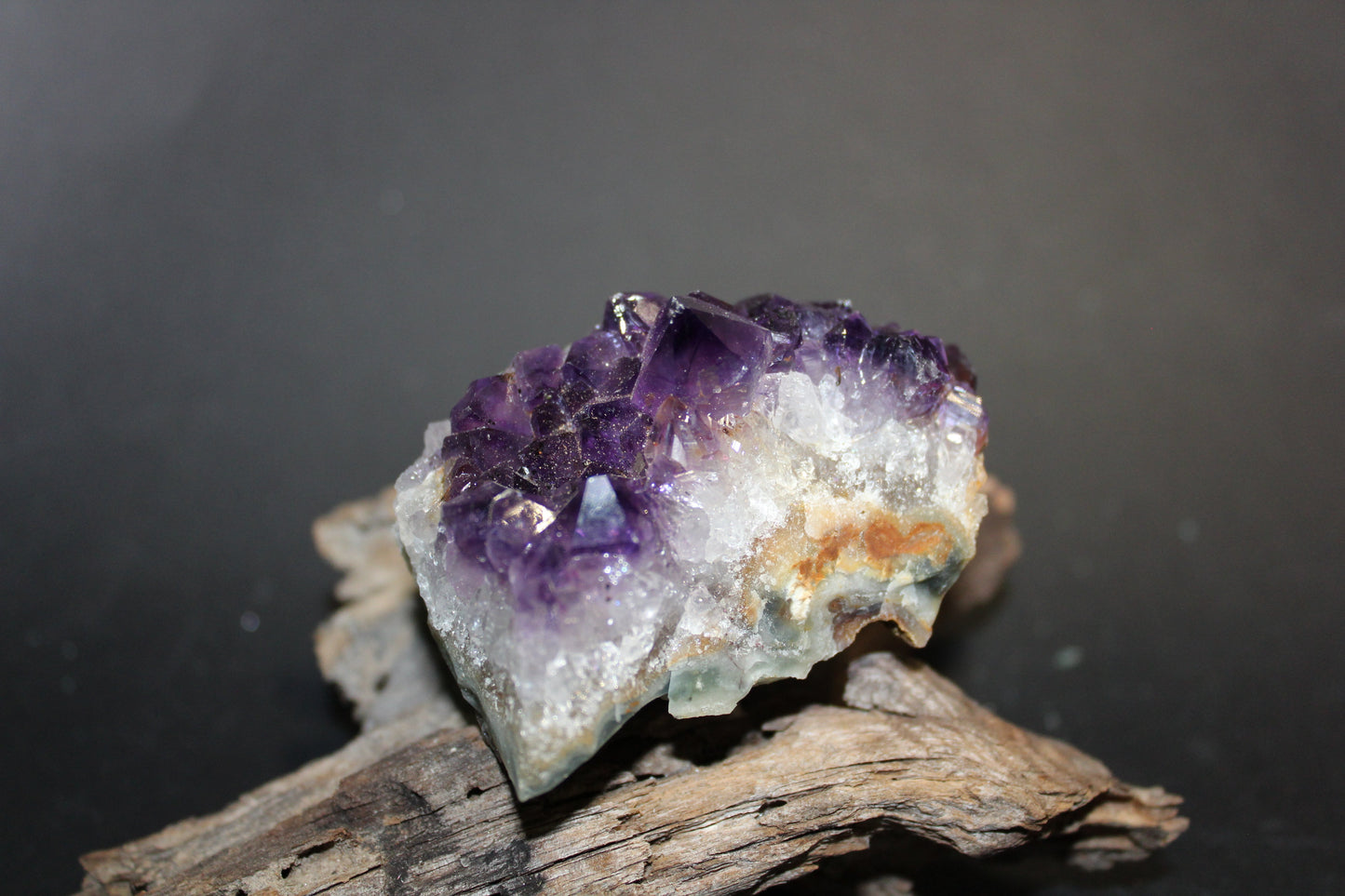 Cluster - Amethyst (flat) - sml