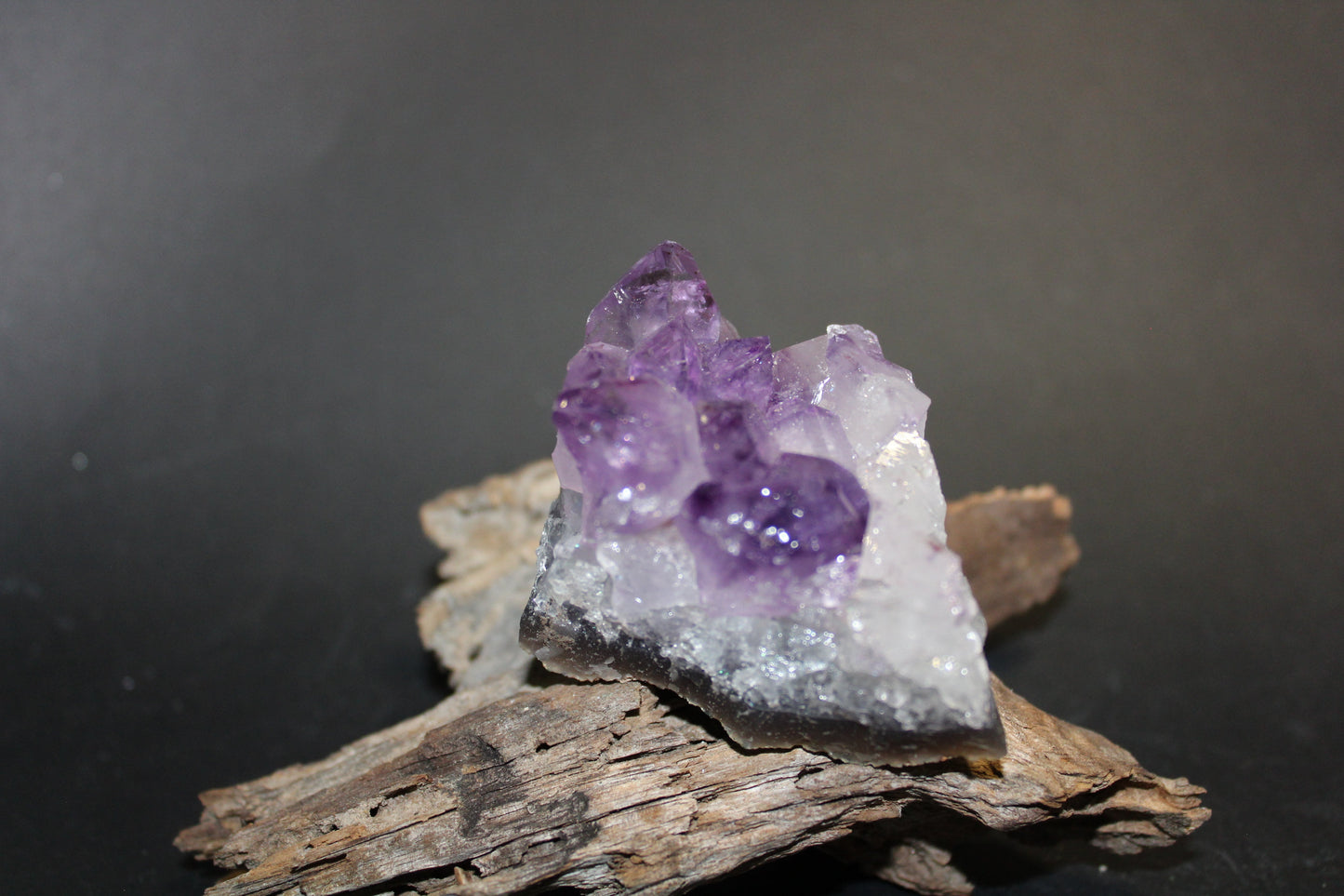 Cluster - Amethyst (flat) - sml