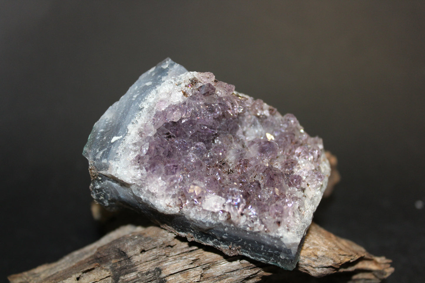 Cluster - Amethyst (flat) - med