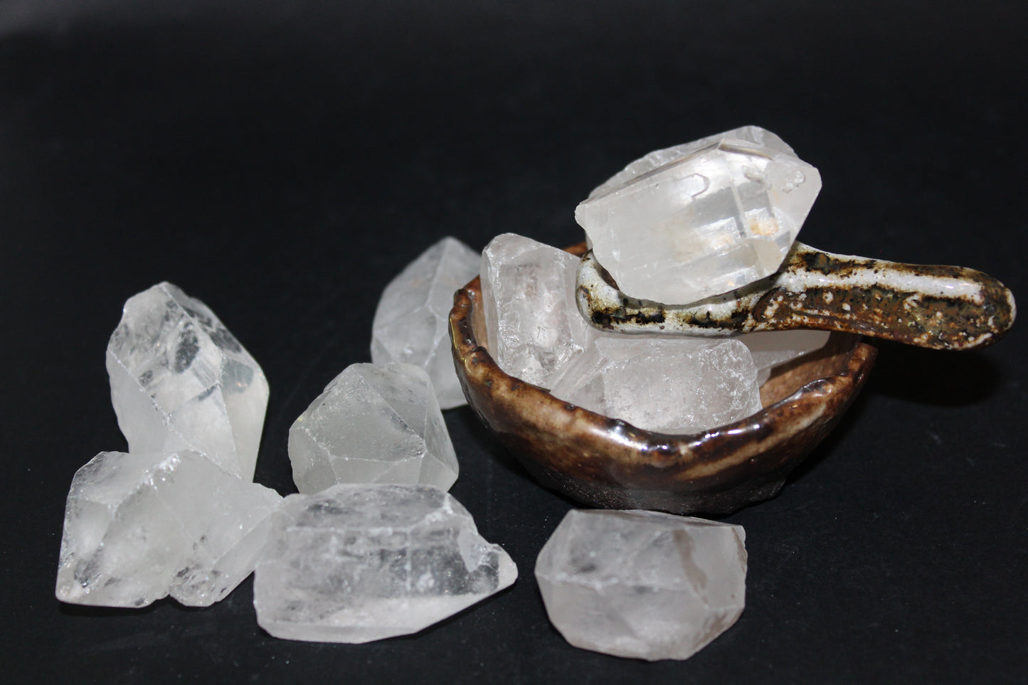 Point - Clear Quartz (raw) - med/lge