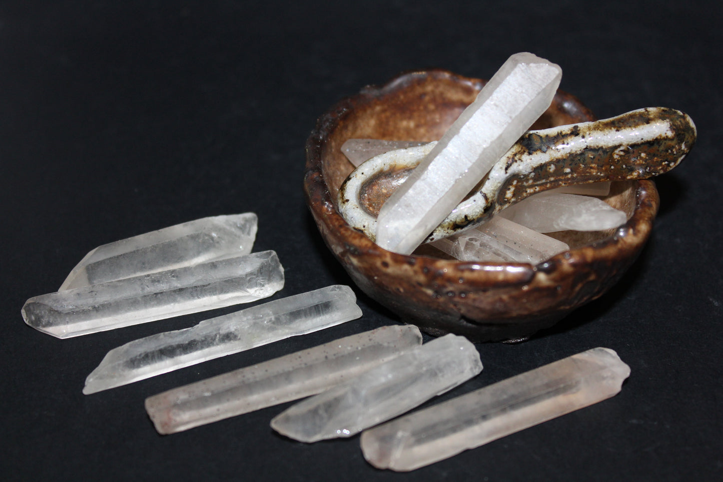 Point - Clear Quartz - Lemurian - sml