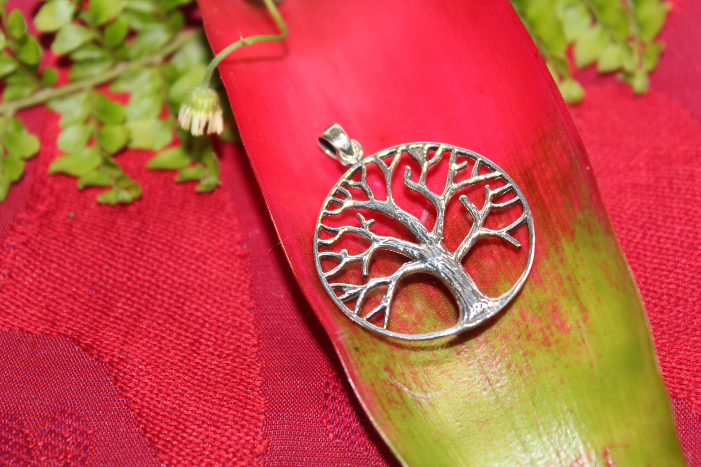 Pendant - S/S - Tree Of Life - med