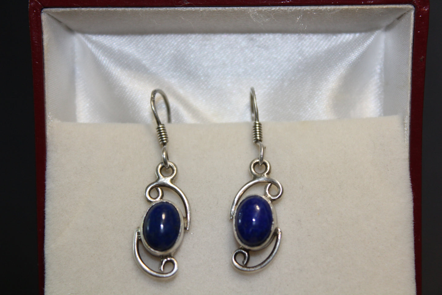 Earrings - Lapis Lazuli - oval