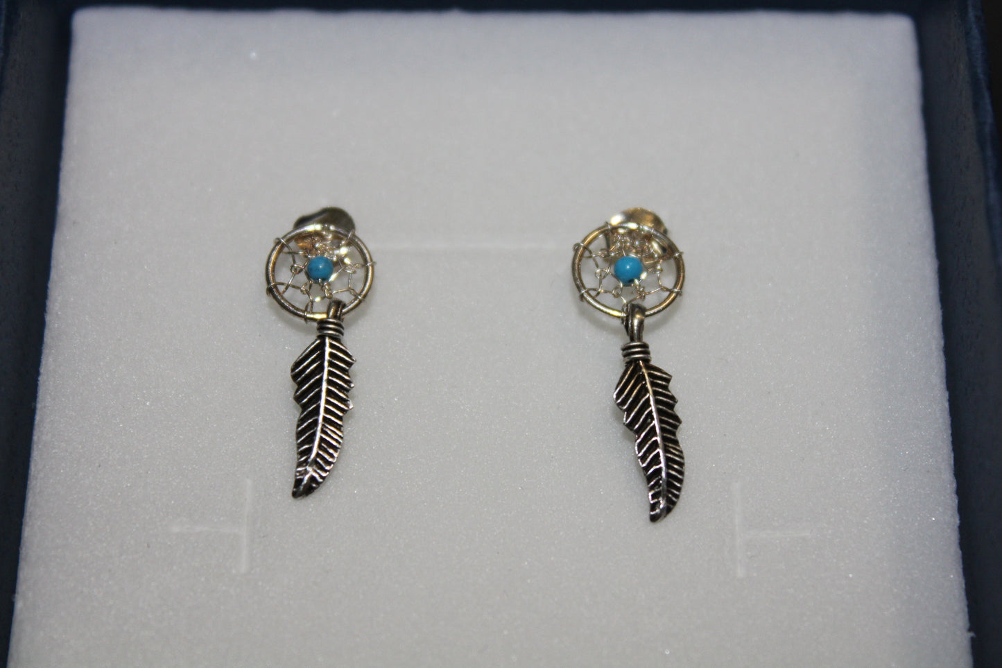 Earrings - Studs - S/S - Dreamcatcher & Feathers