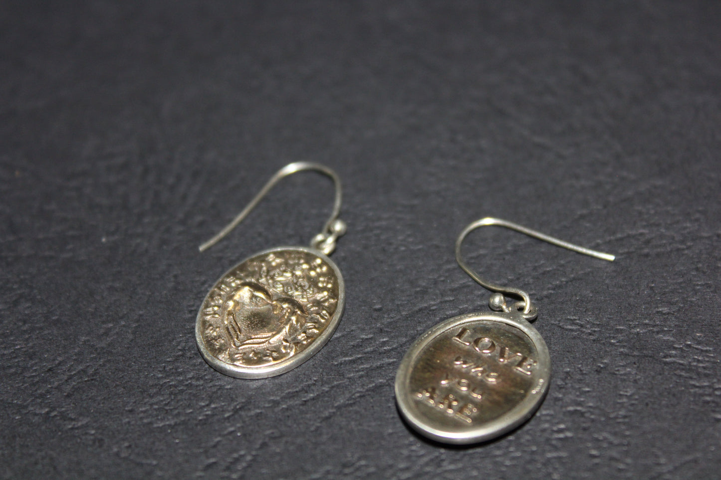 Earrings - Brass - Love who you are
