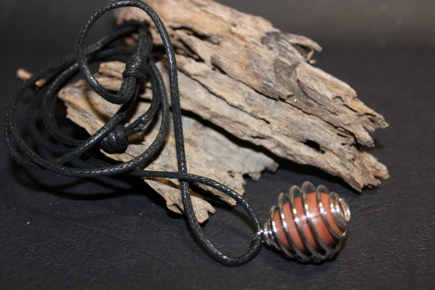 Necklace/Keyring - Cage (silver) - small