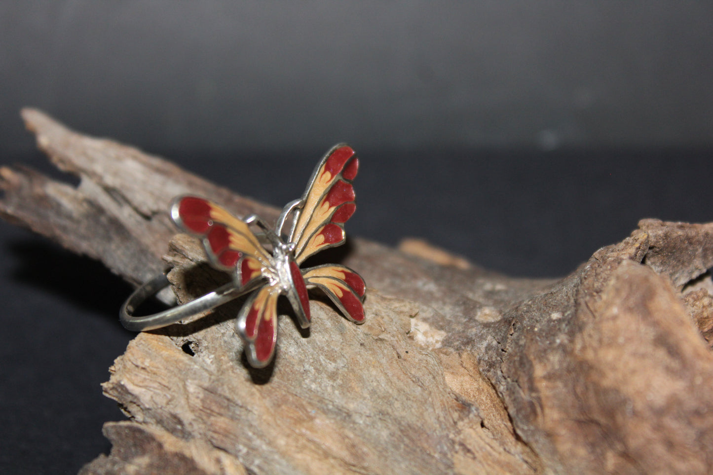 Ring - Stirling Silver - Butterfly