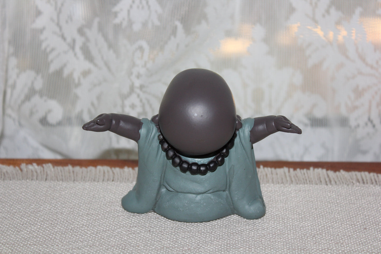 Statue - Buddha - Cute (turquoise robe)