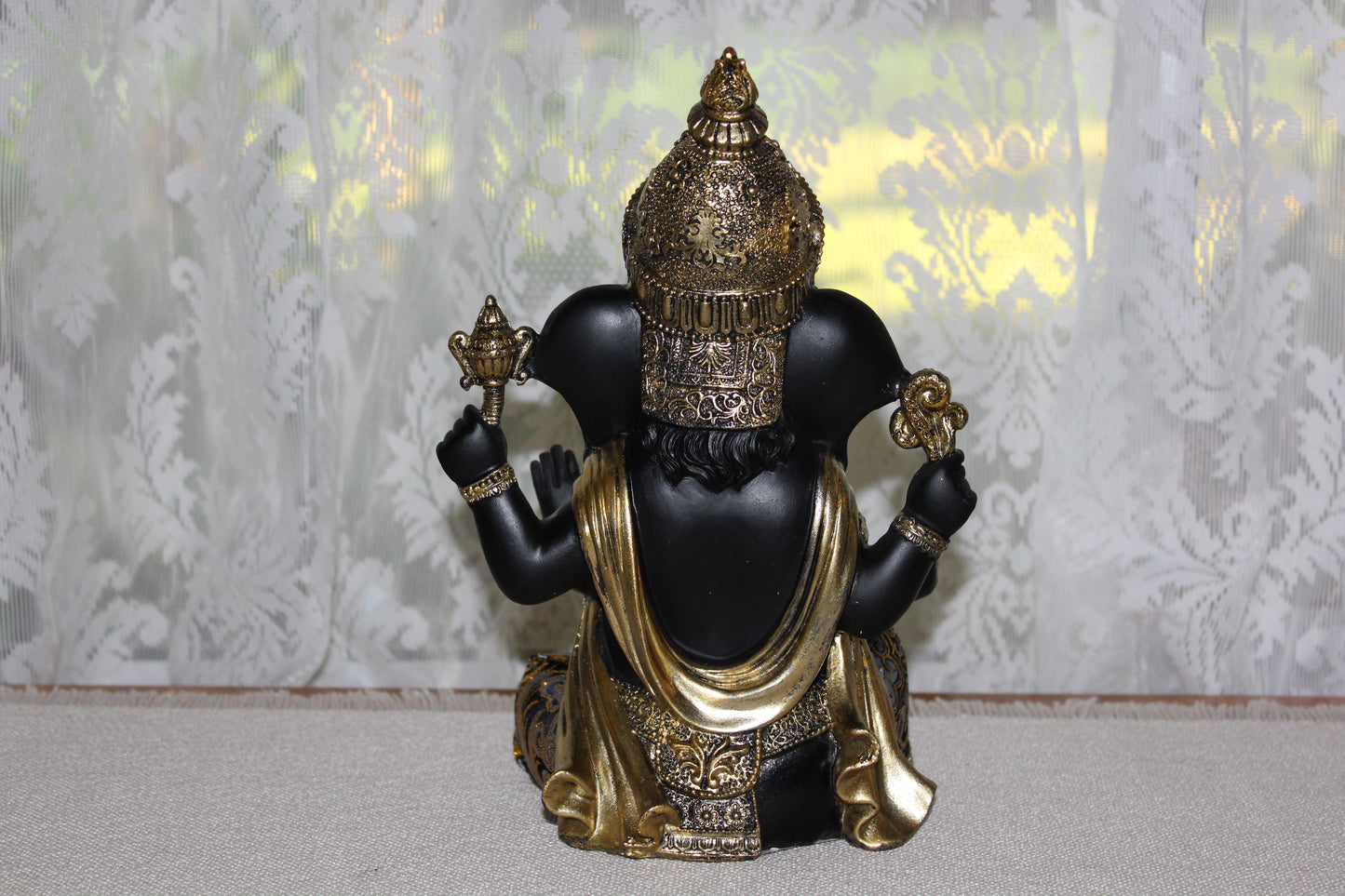 Ganesha - Black/Silver/Gold (detailed)