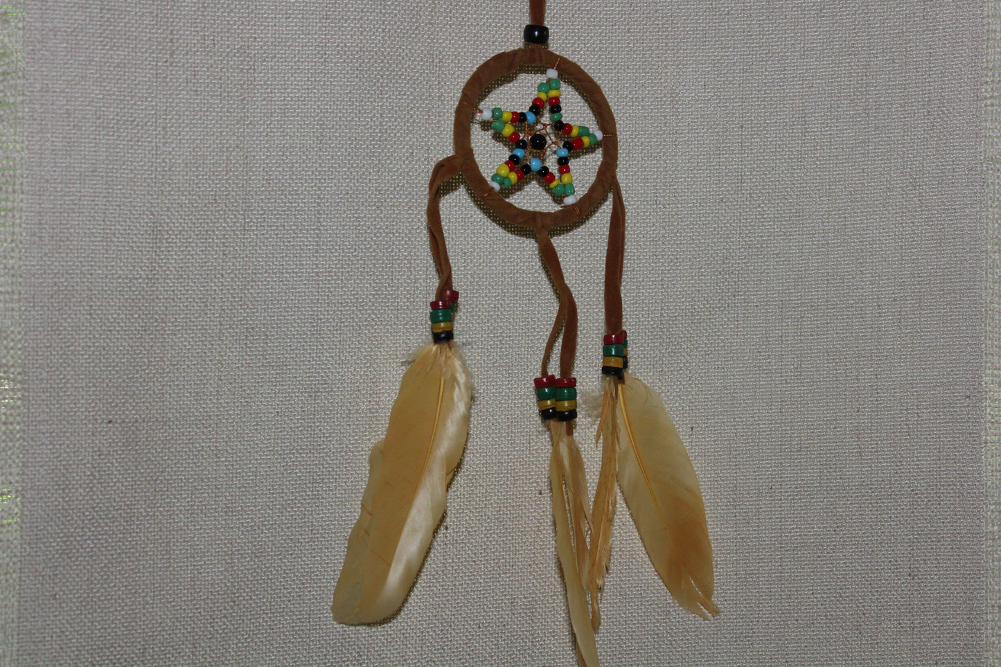 Dreamcatcher - 6cm - Light Brown