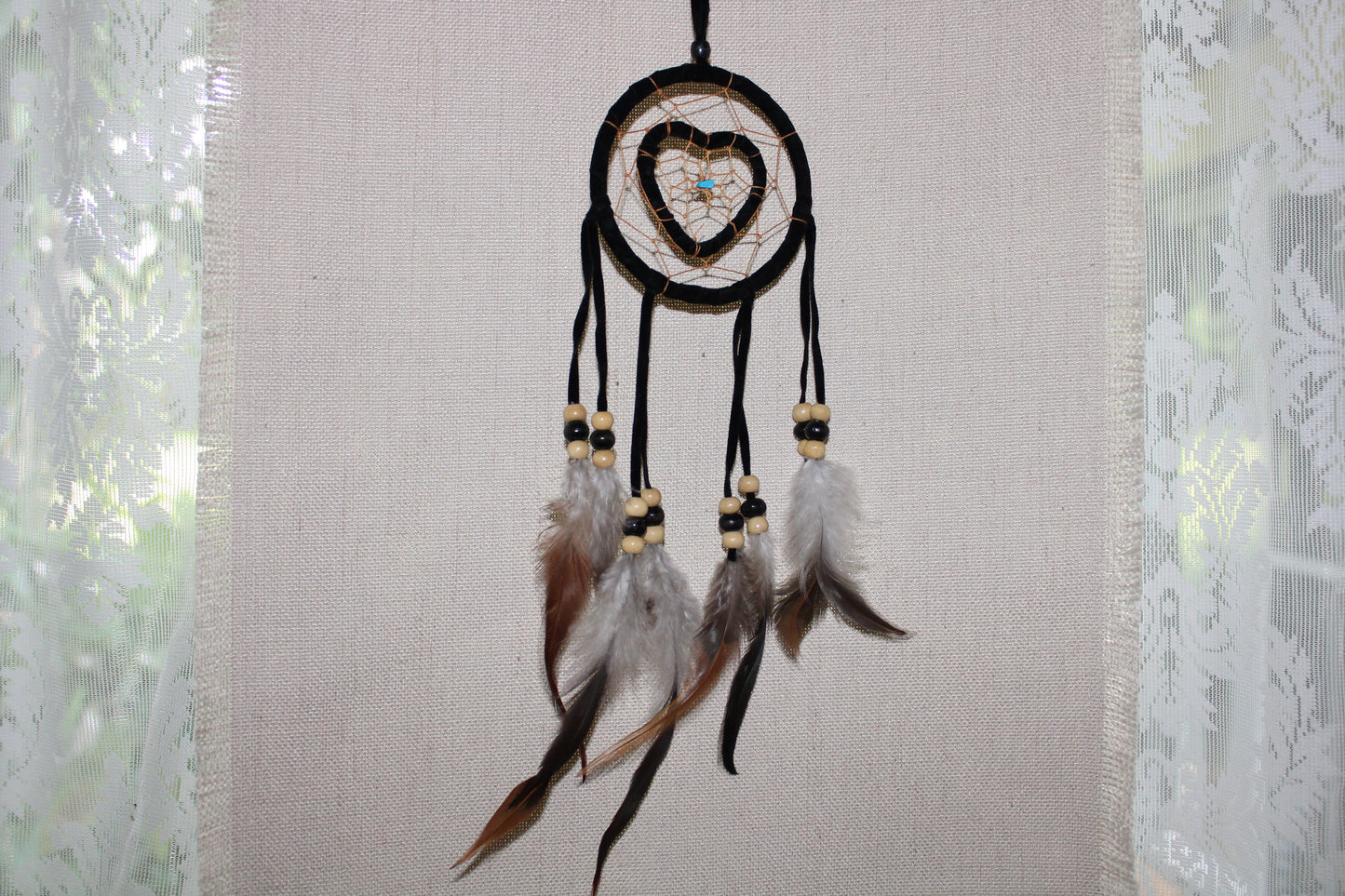 Dreamcatcher - 9cm - Black