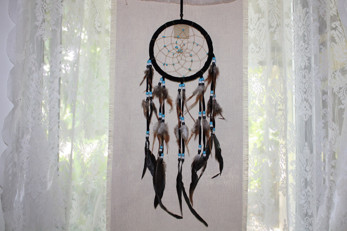 Dreamcatcher - 17cm - Black