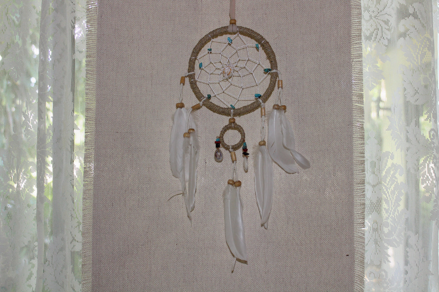 Dreamcatcher - 12cm - Ratan