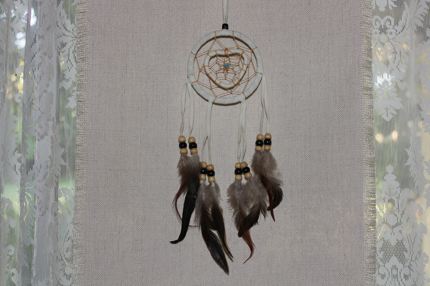 Dreamcatcher - 9cm - White