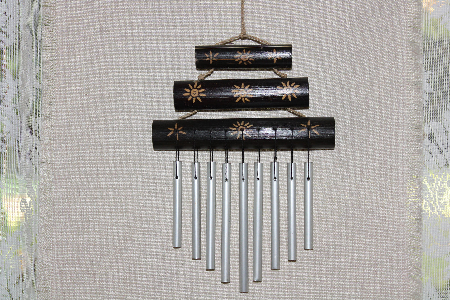 Windchime - bamboo and metal