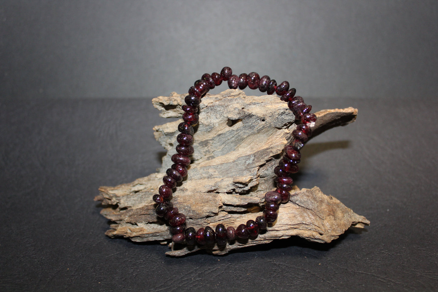 Bracelet - Beads - Garnet
