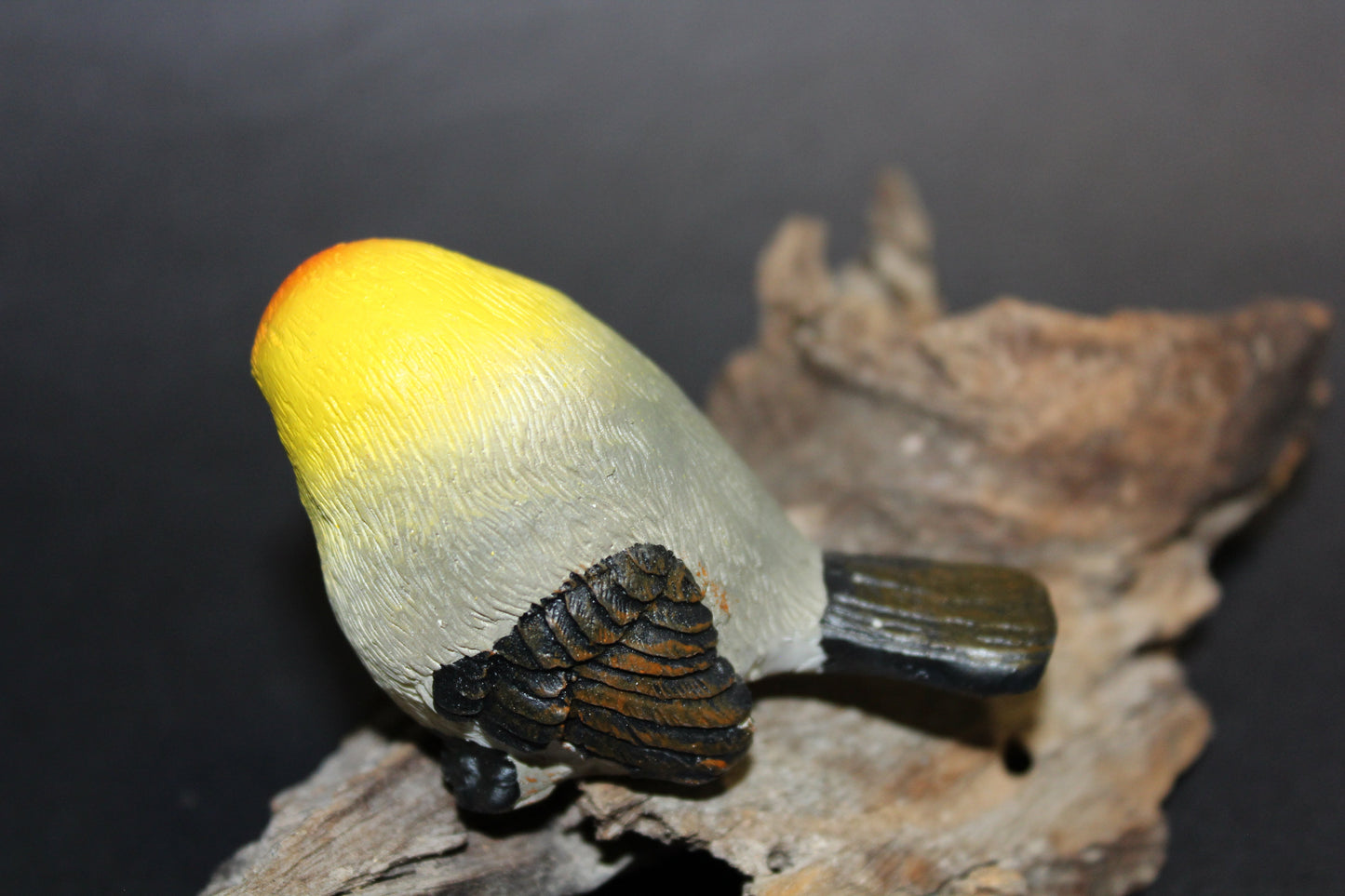 Bird - Wren (orange/yellow/grey)