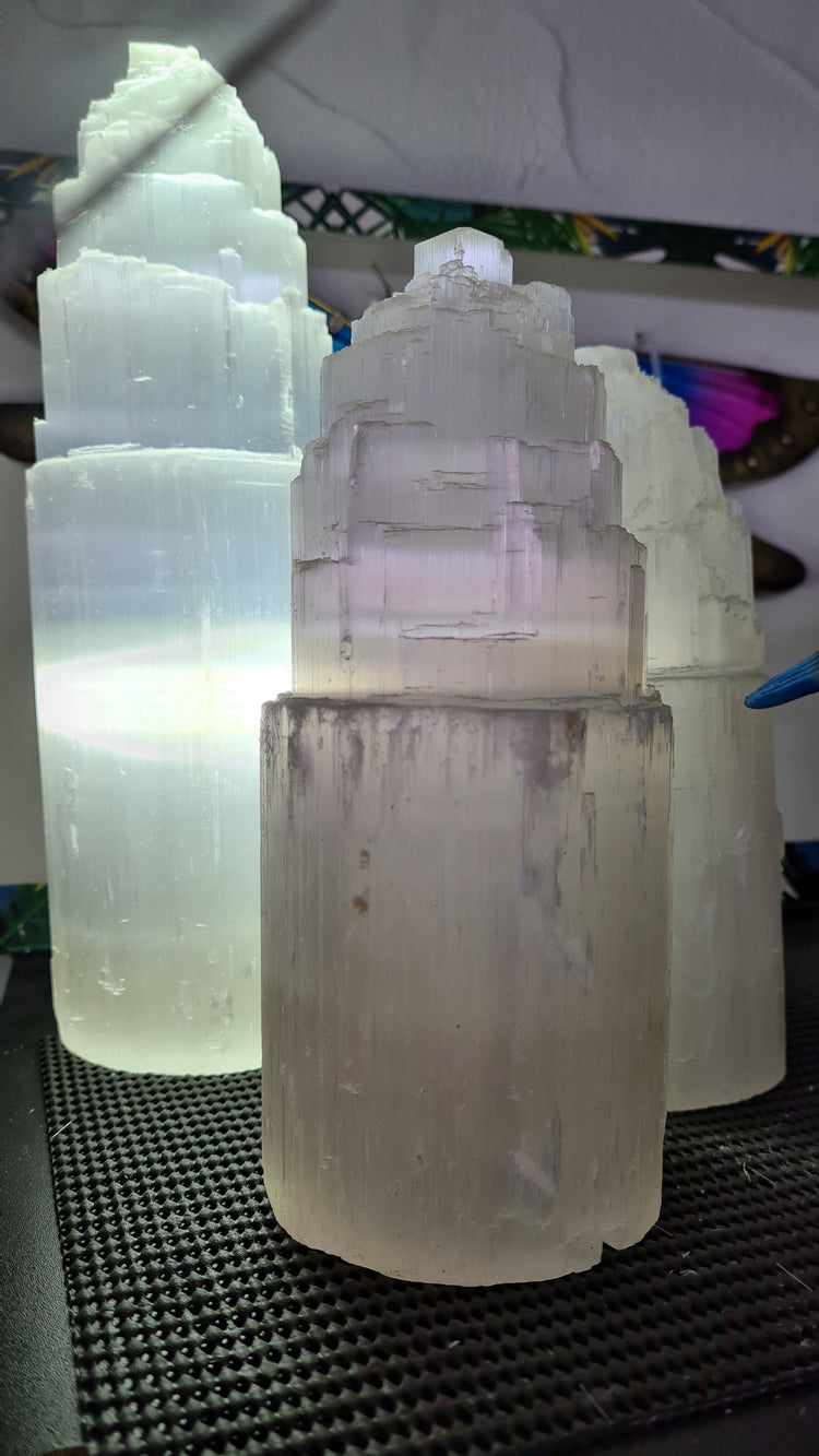 RAW - SELENITE - TOWERS