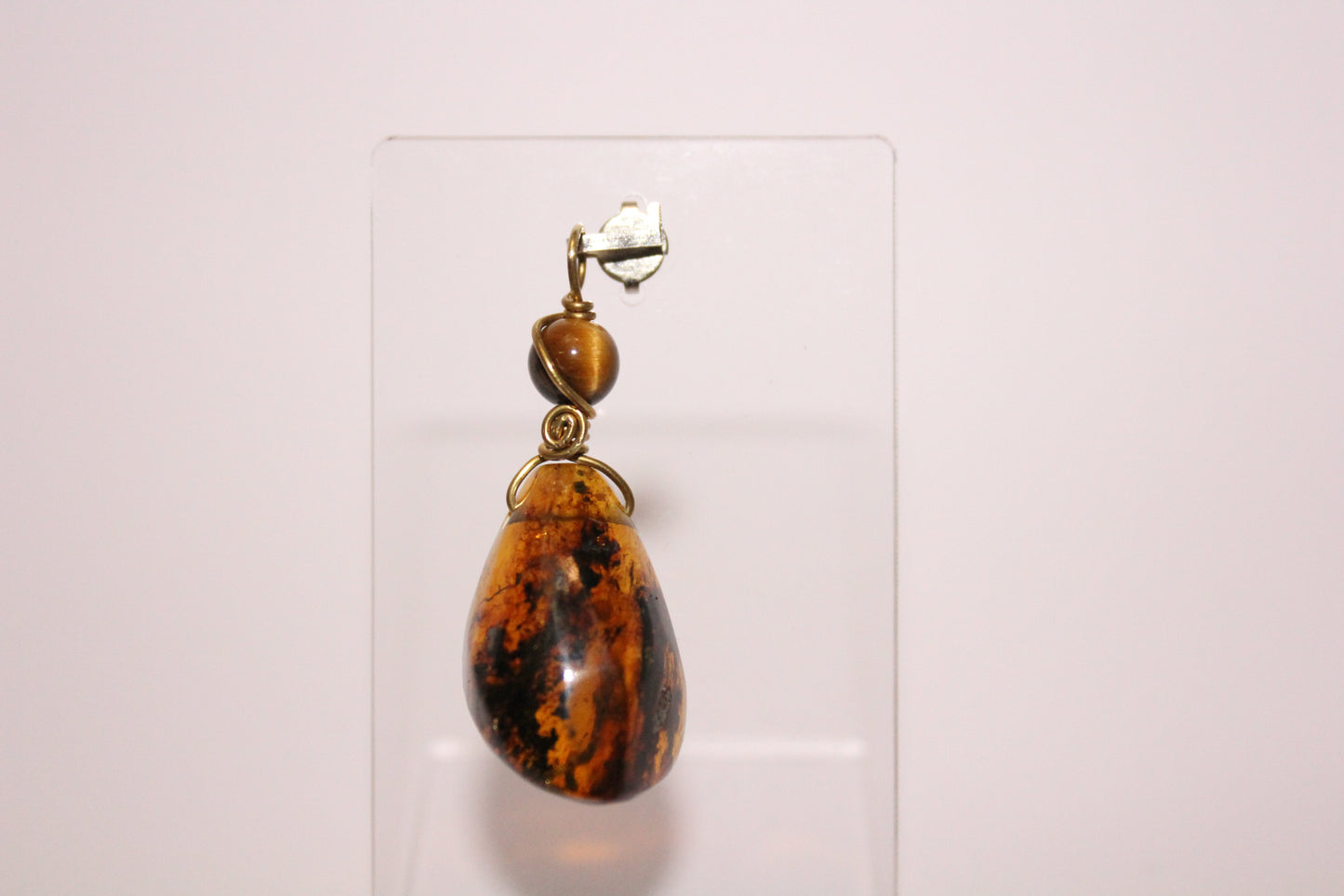 Pendant - Amber - med