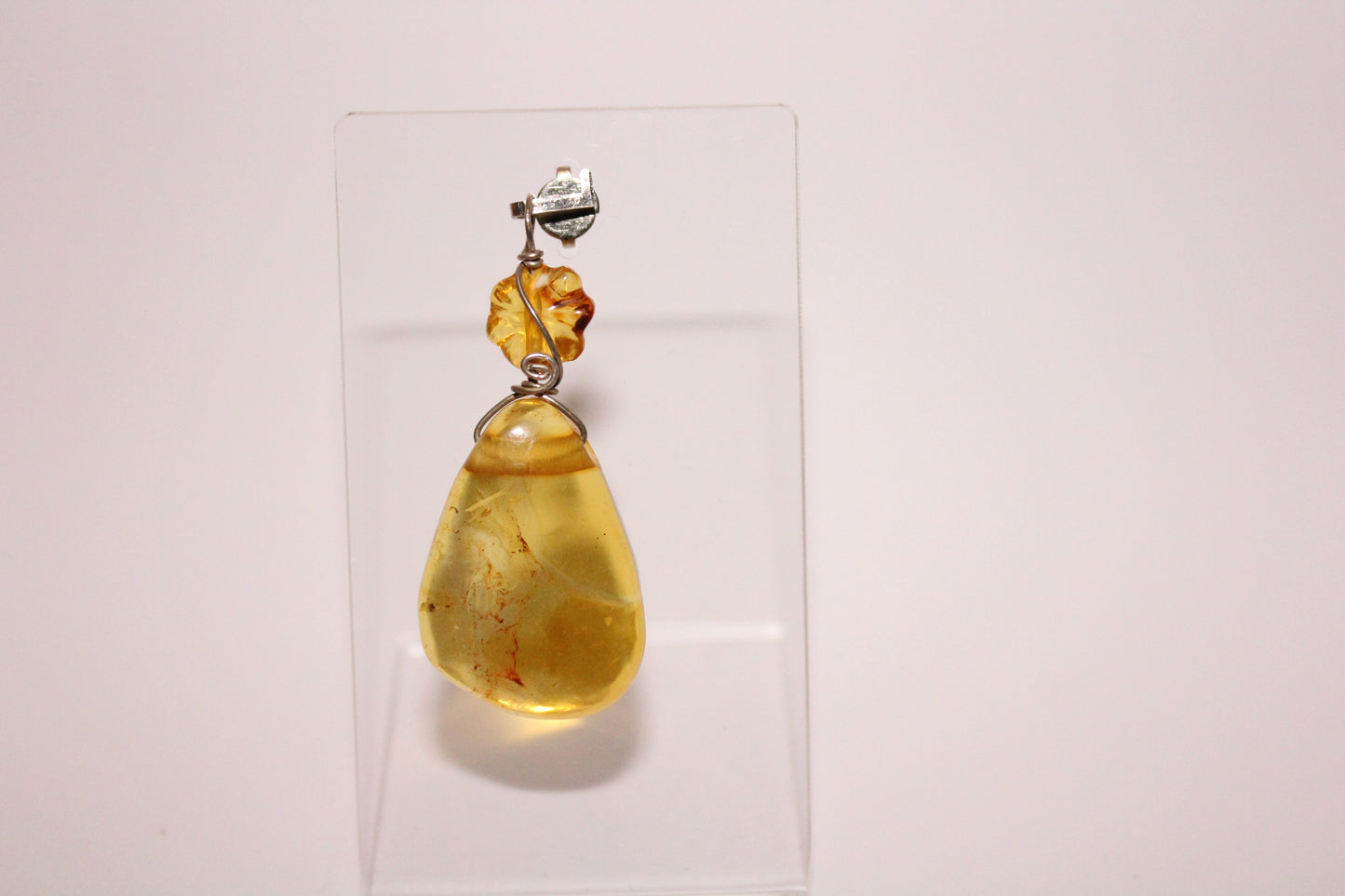 Pendant - Amber - med