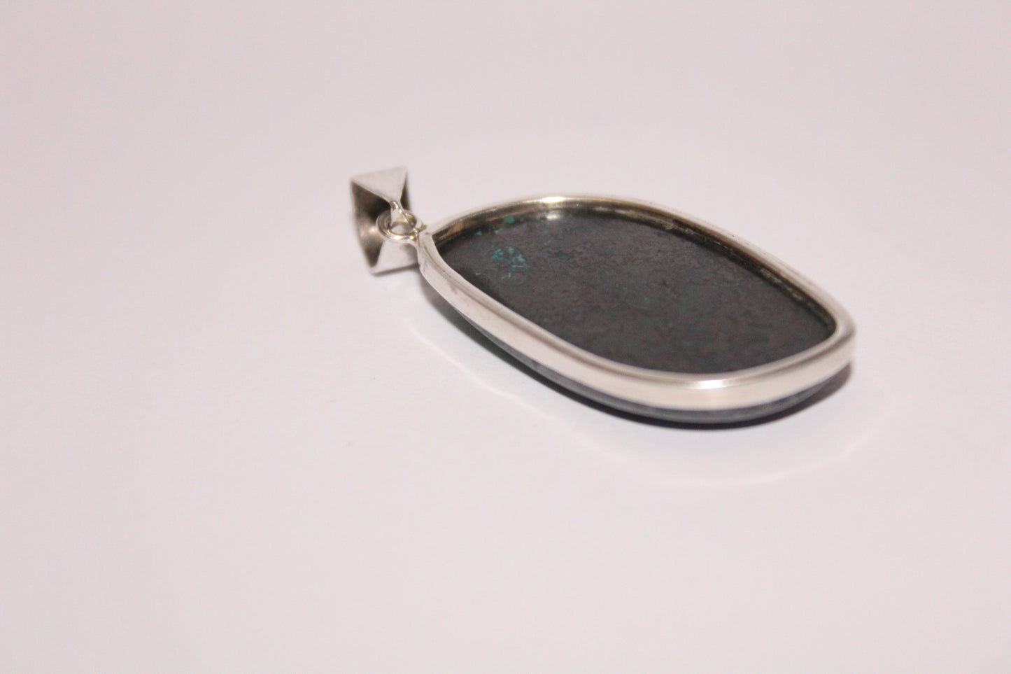 Pendant - Azurite with Malachite - lge