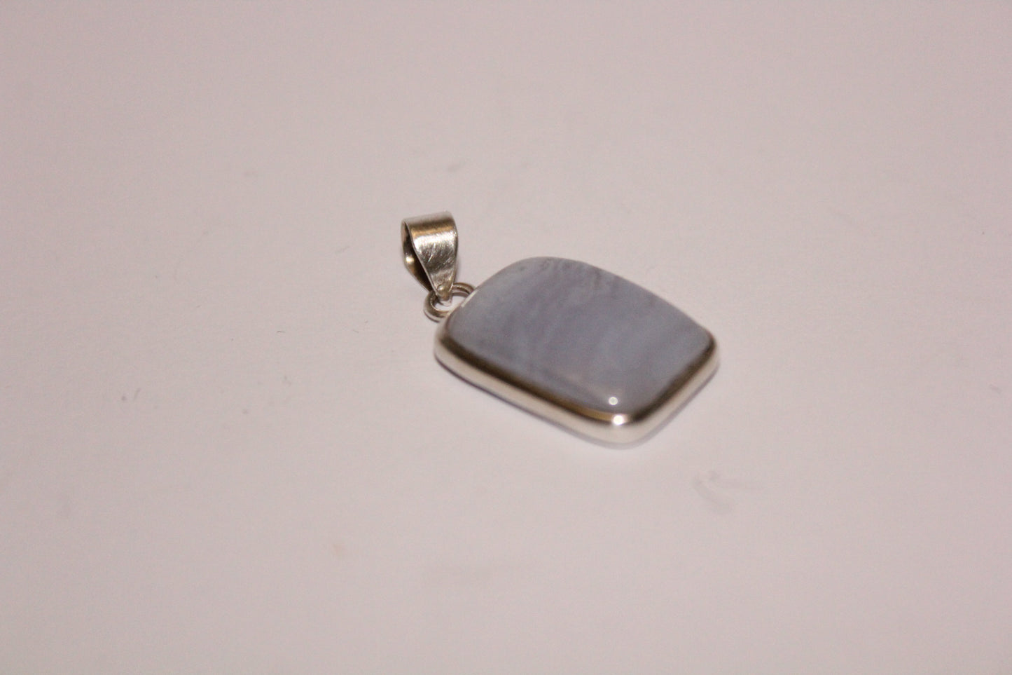 Pendant - Blue Lace Agate - sml