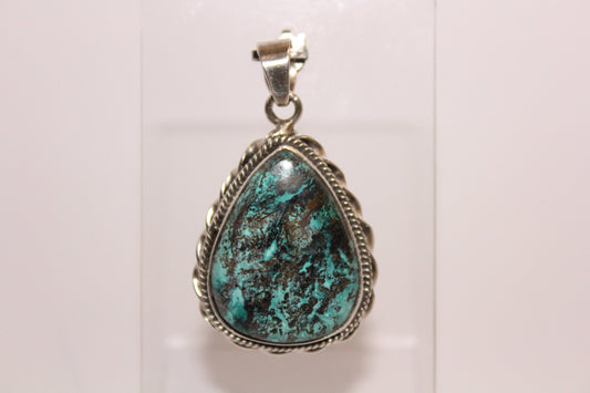 Pendant - Chrysocolla - lge