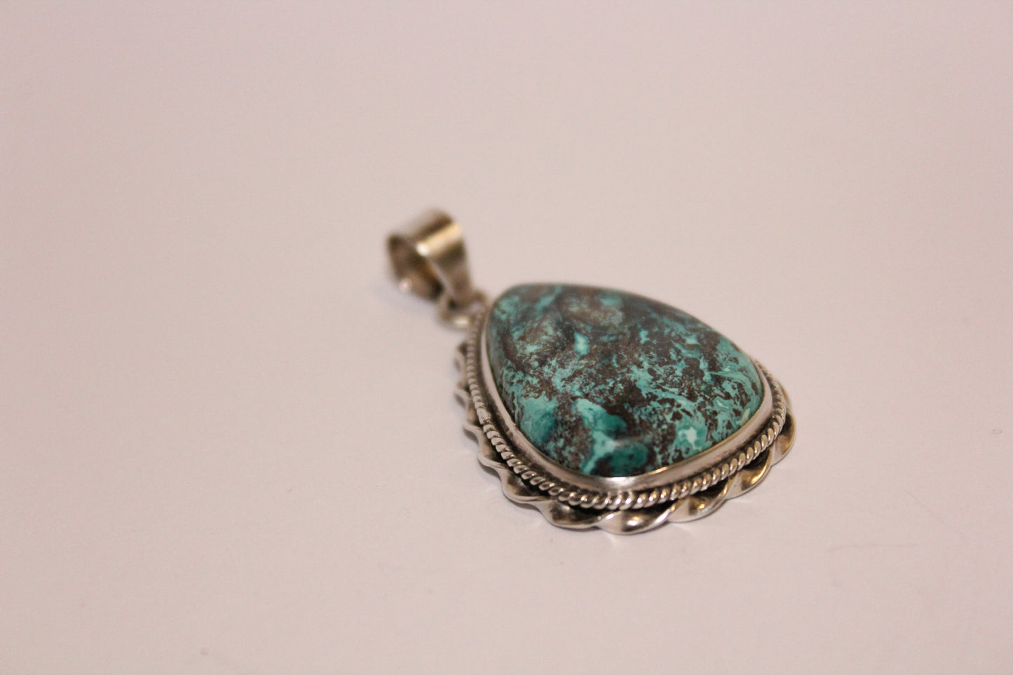 Pendant - Chrysocolla - lge