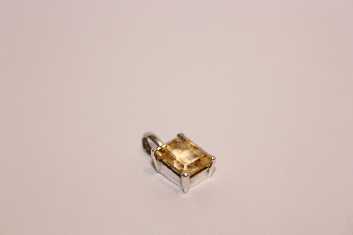 Pendant - Citrine - sml