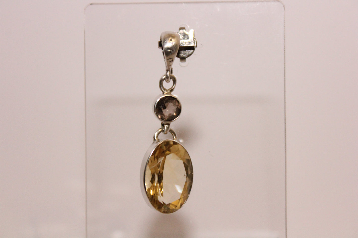 Pendant - Citrine - med