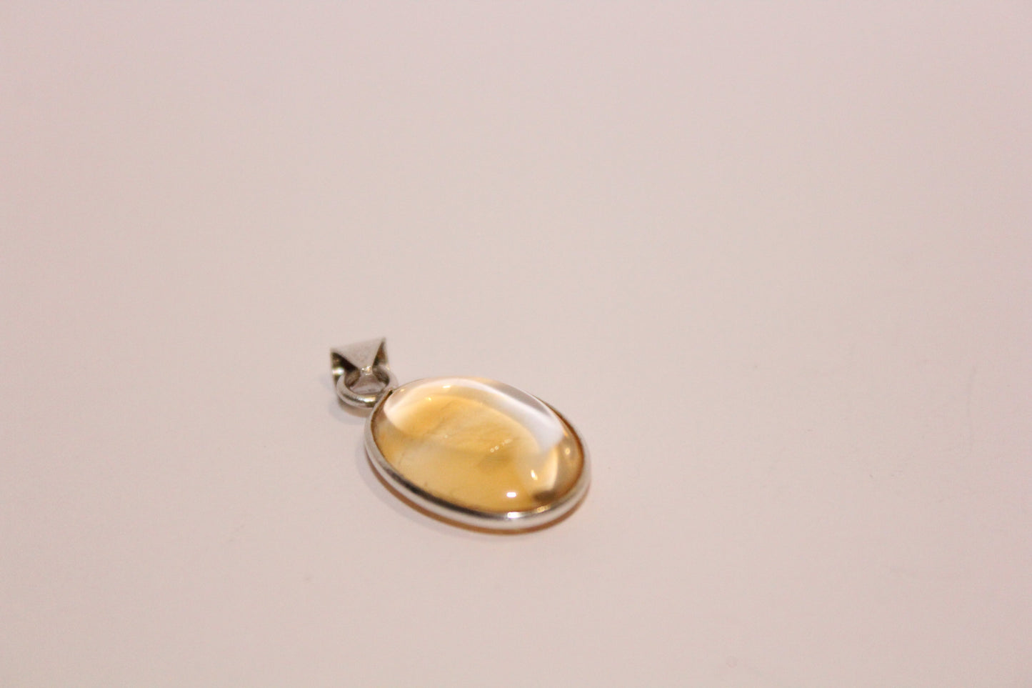 Pendant - Citrine - sml